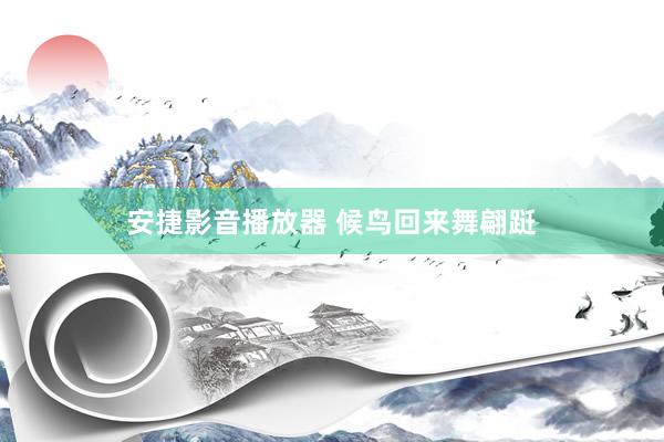 安捷影音播放器 候鸟回来舞翩跹